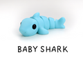 Baby Shark – Figurină Articulată Imprimată 3D