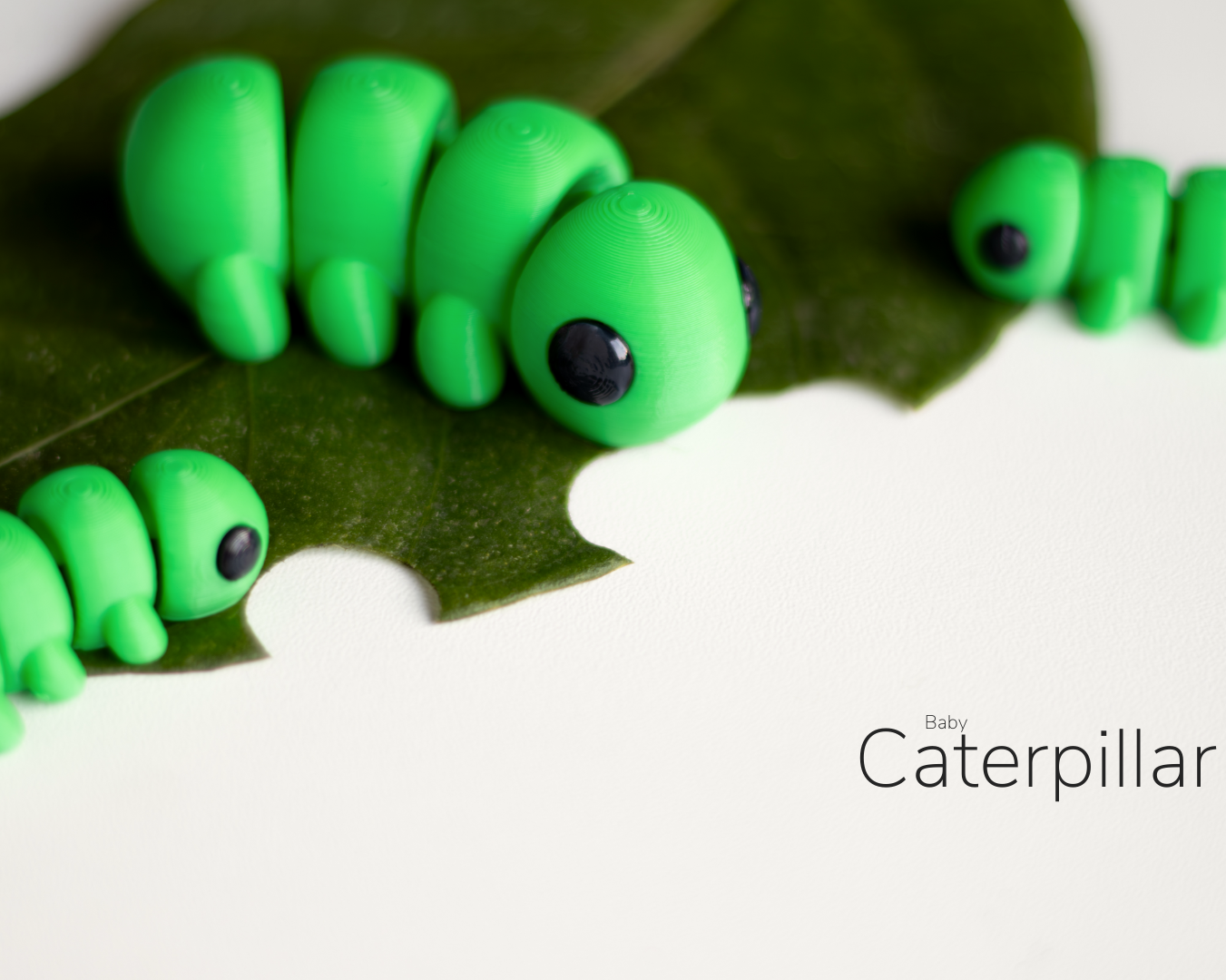 Baby Caterpillar - Figurina 3D