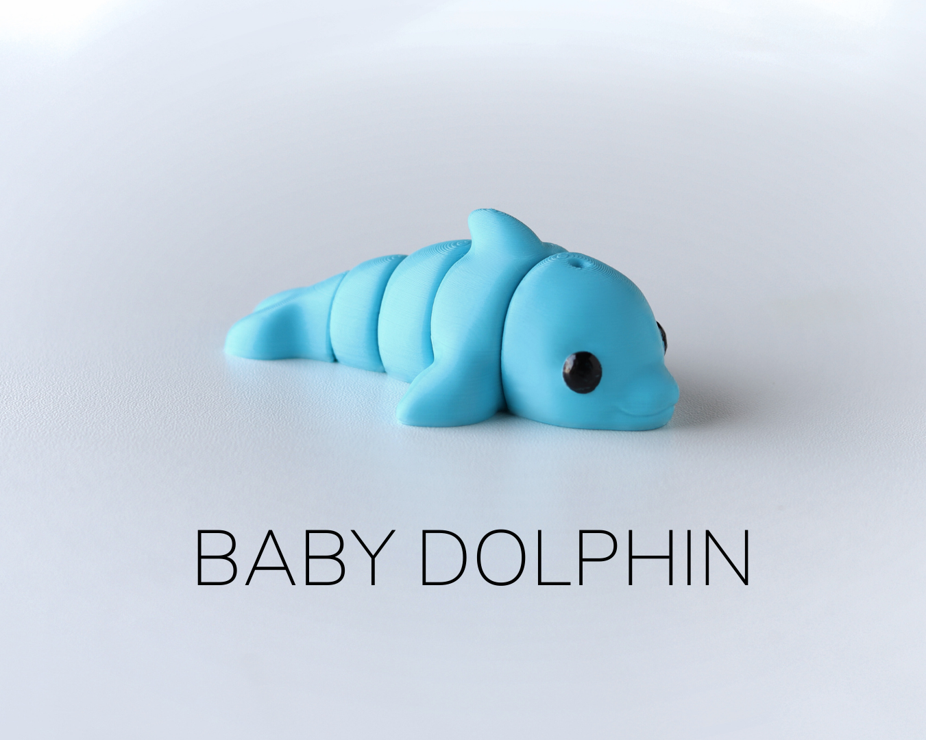 Baby Dolphin - Figurina 3D