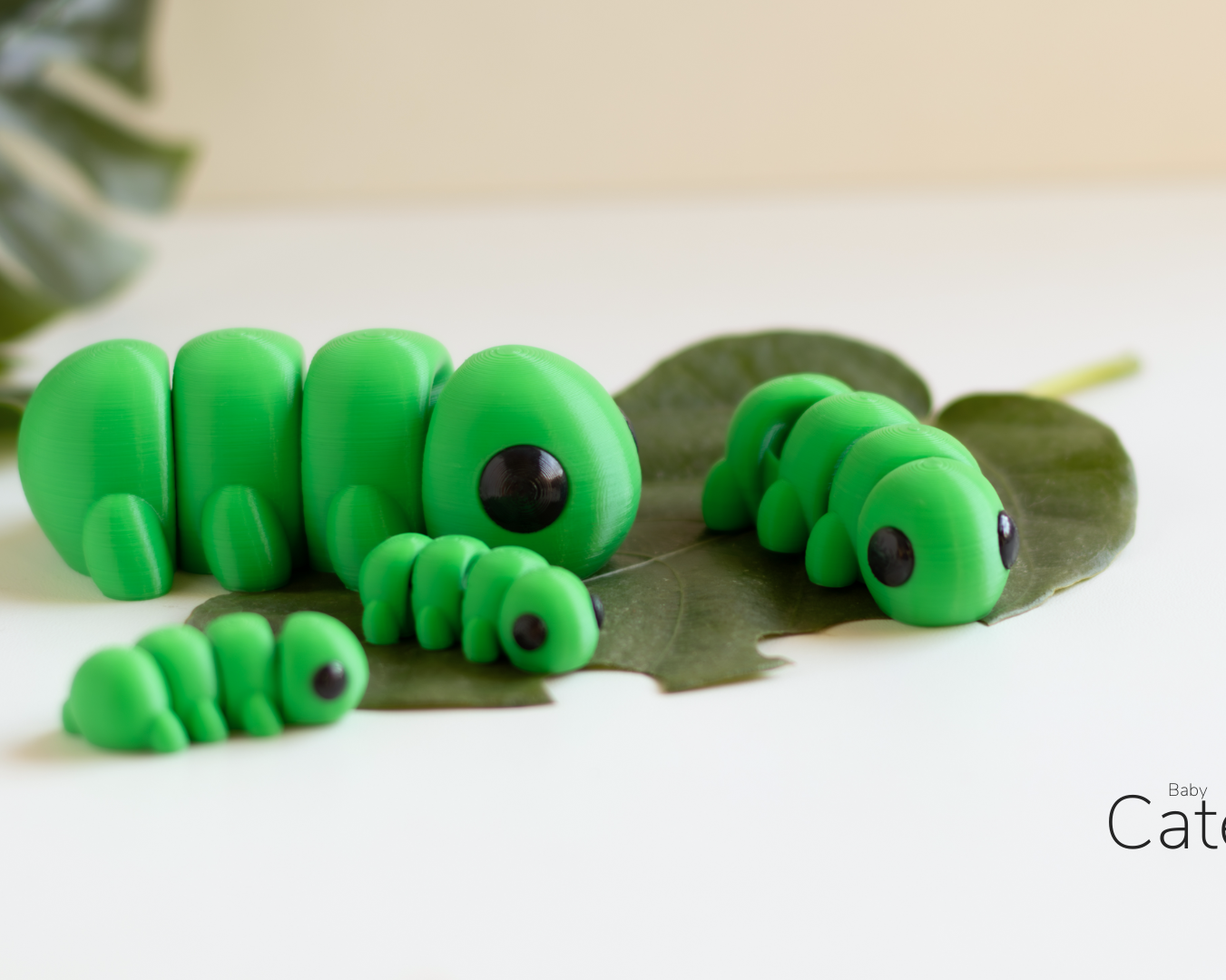 Baby Caterpillar - Figurina 3D