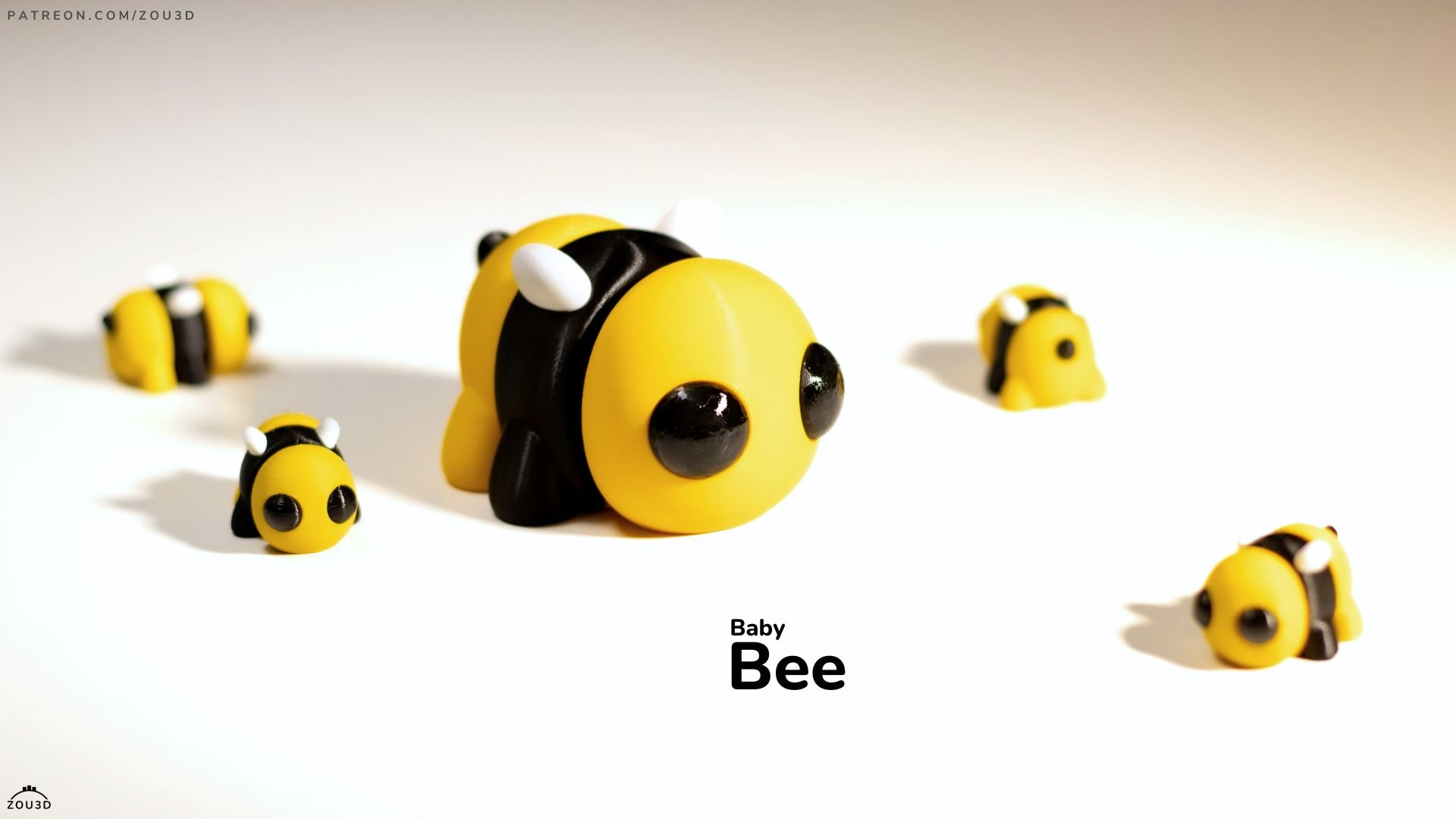 Baby Bee - Figurina 3D