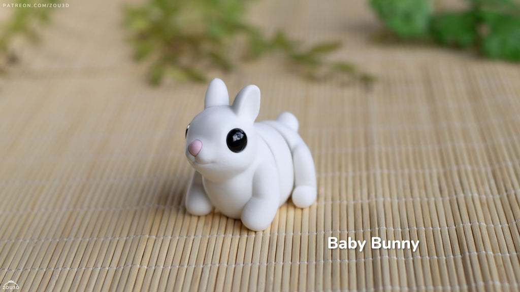 Baby Bunny - Figurina 3D