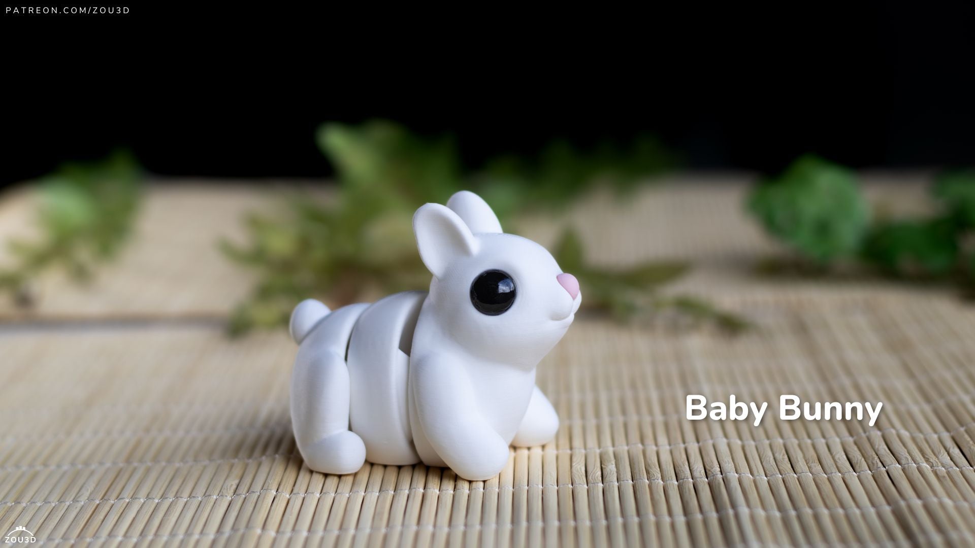 Baby Bunny - Figurina 3D