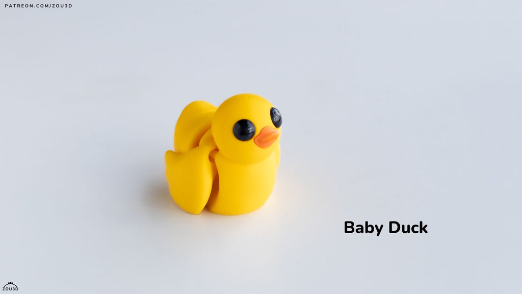Baby Duck - Figurina 3D