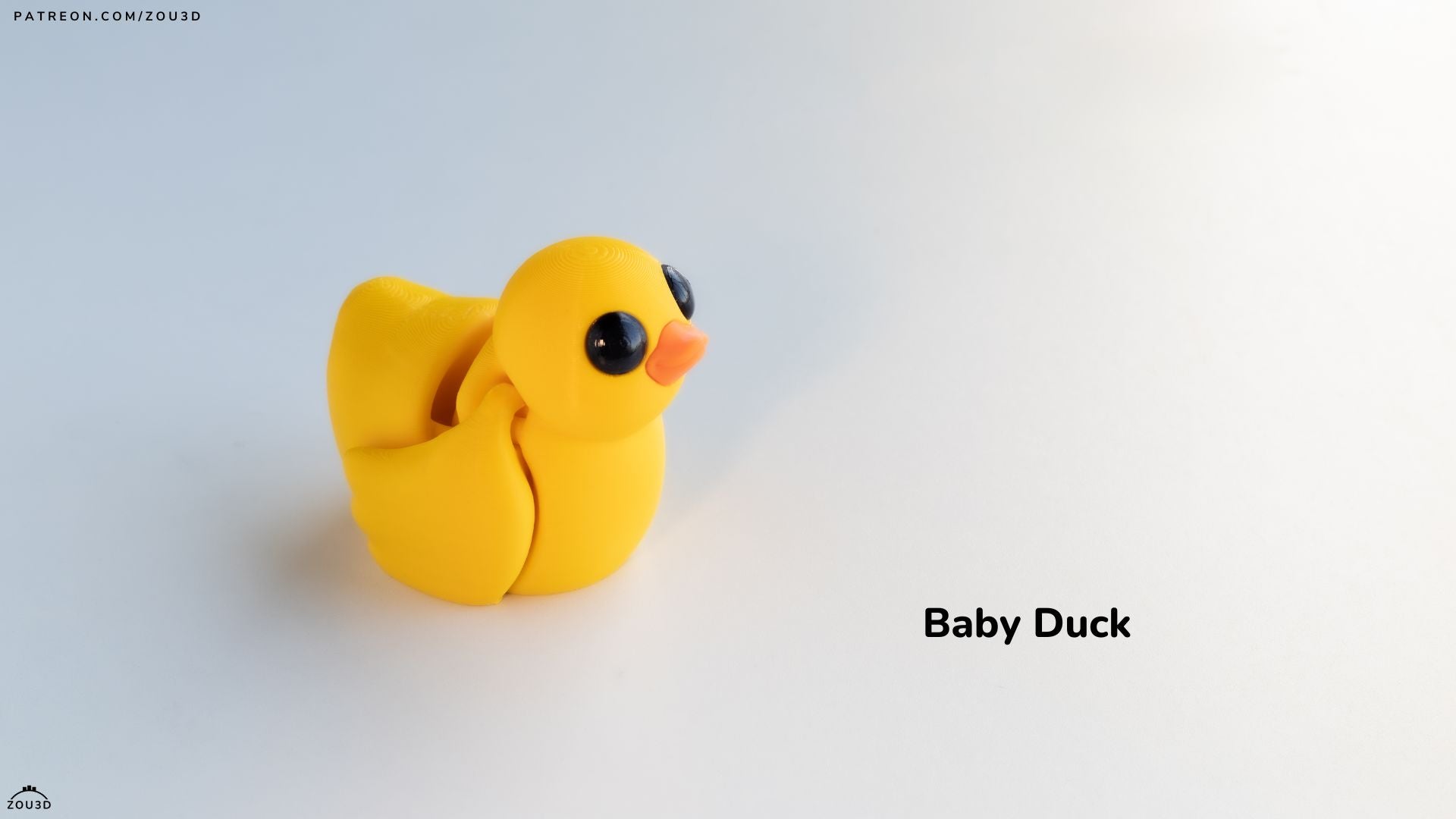 Baby Duck - Figurina 3D