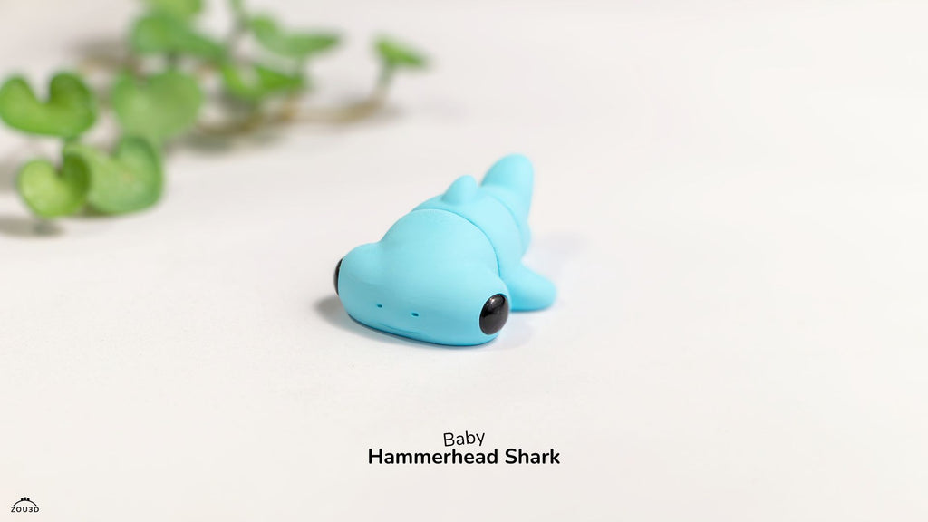 Baby Hammerhead Shark  - Figurina 3D