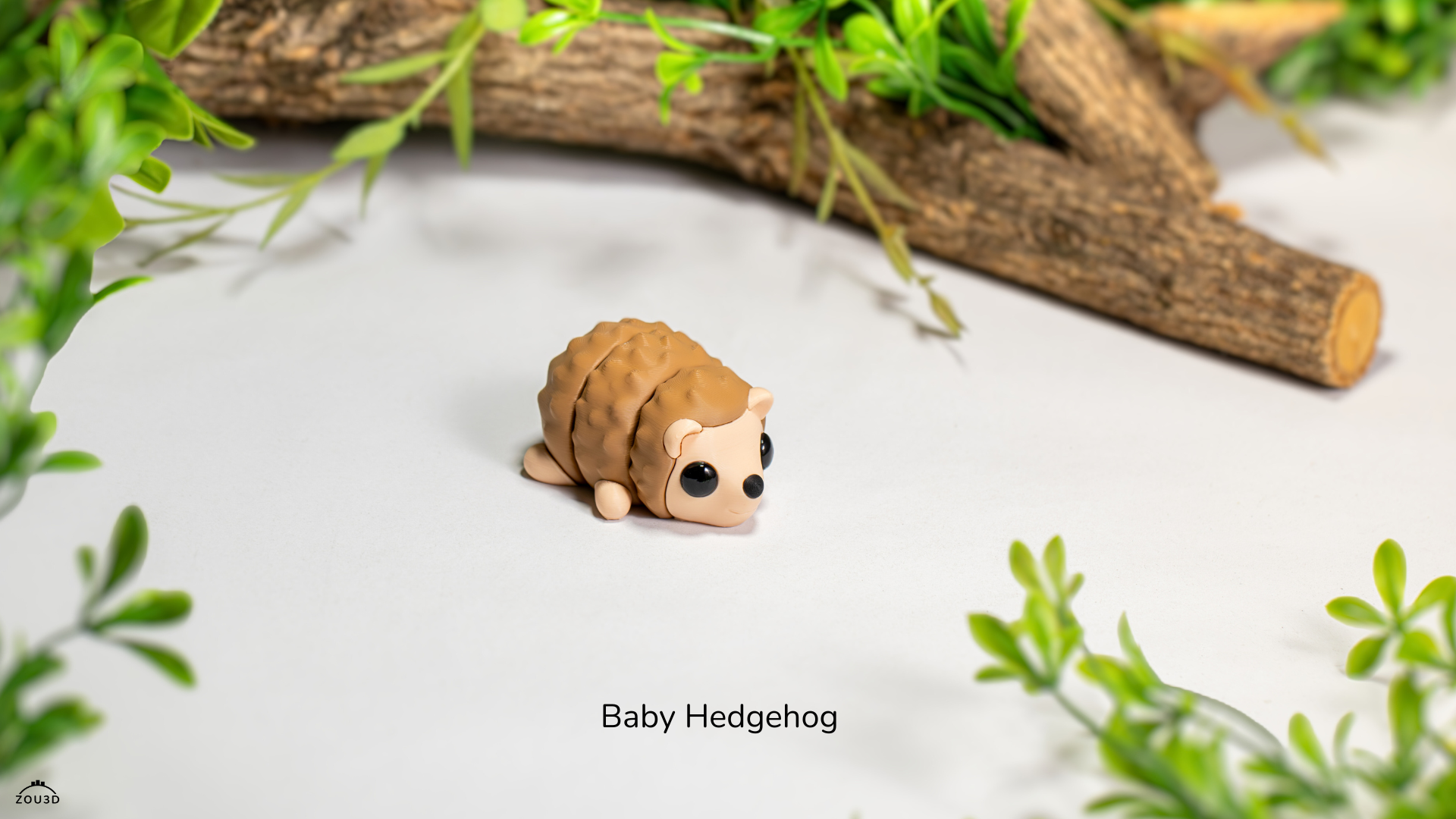 Baby Hedgehog - Figurina 3D