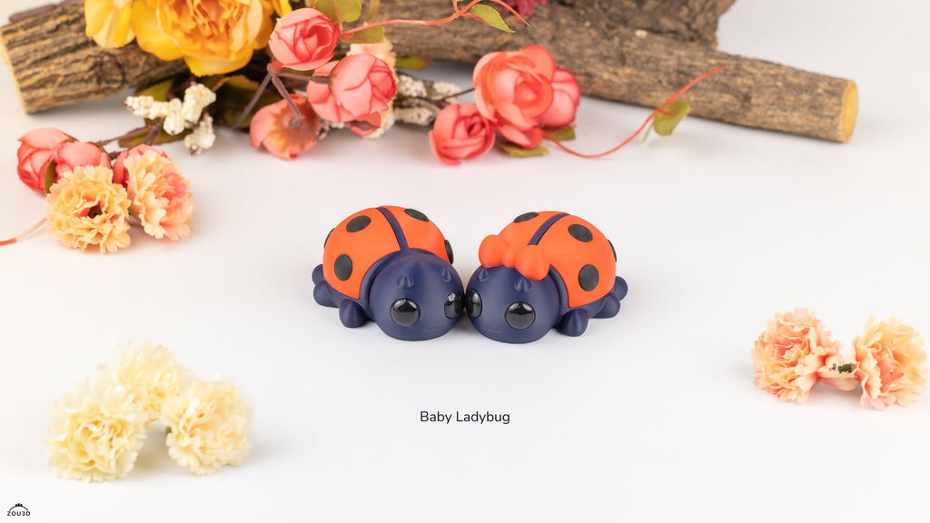 Baby Ladybug - Figurina 3D
