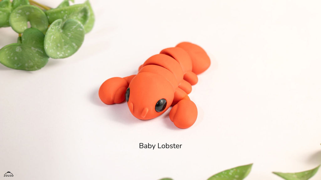 Baby Lobster - Figurina 3D