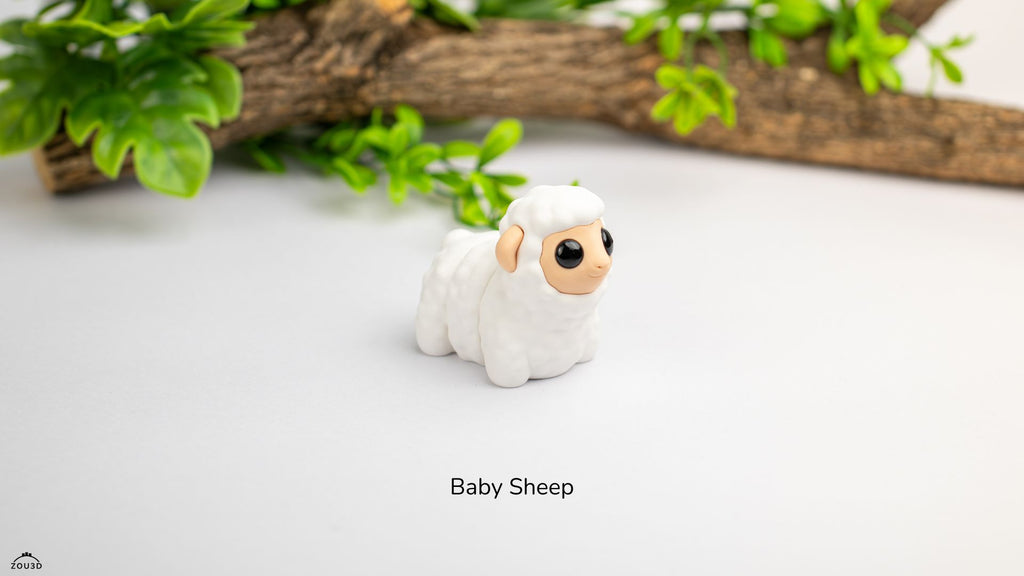Baby Sheep - Figurina 3D