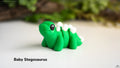 Baby Stegosaurus - Figurina 3D Dinozaur