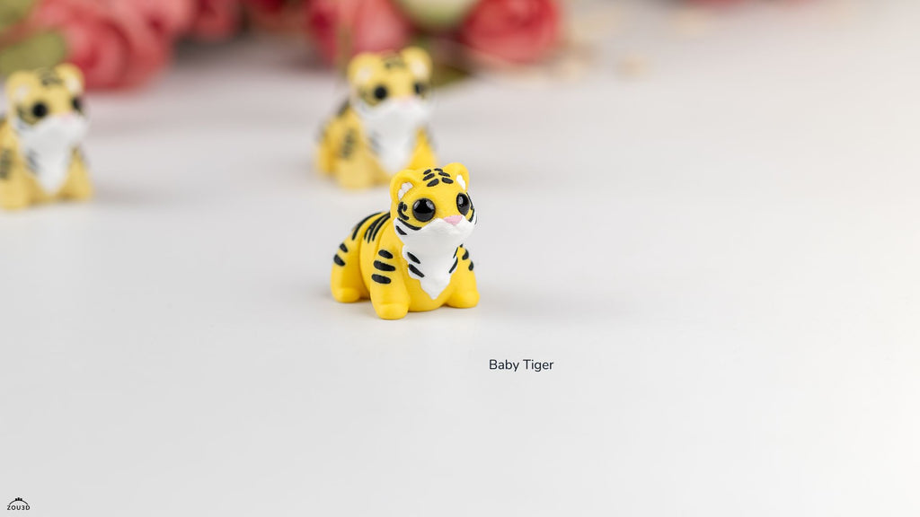 Baby Tiger - Figurina 3D
