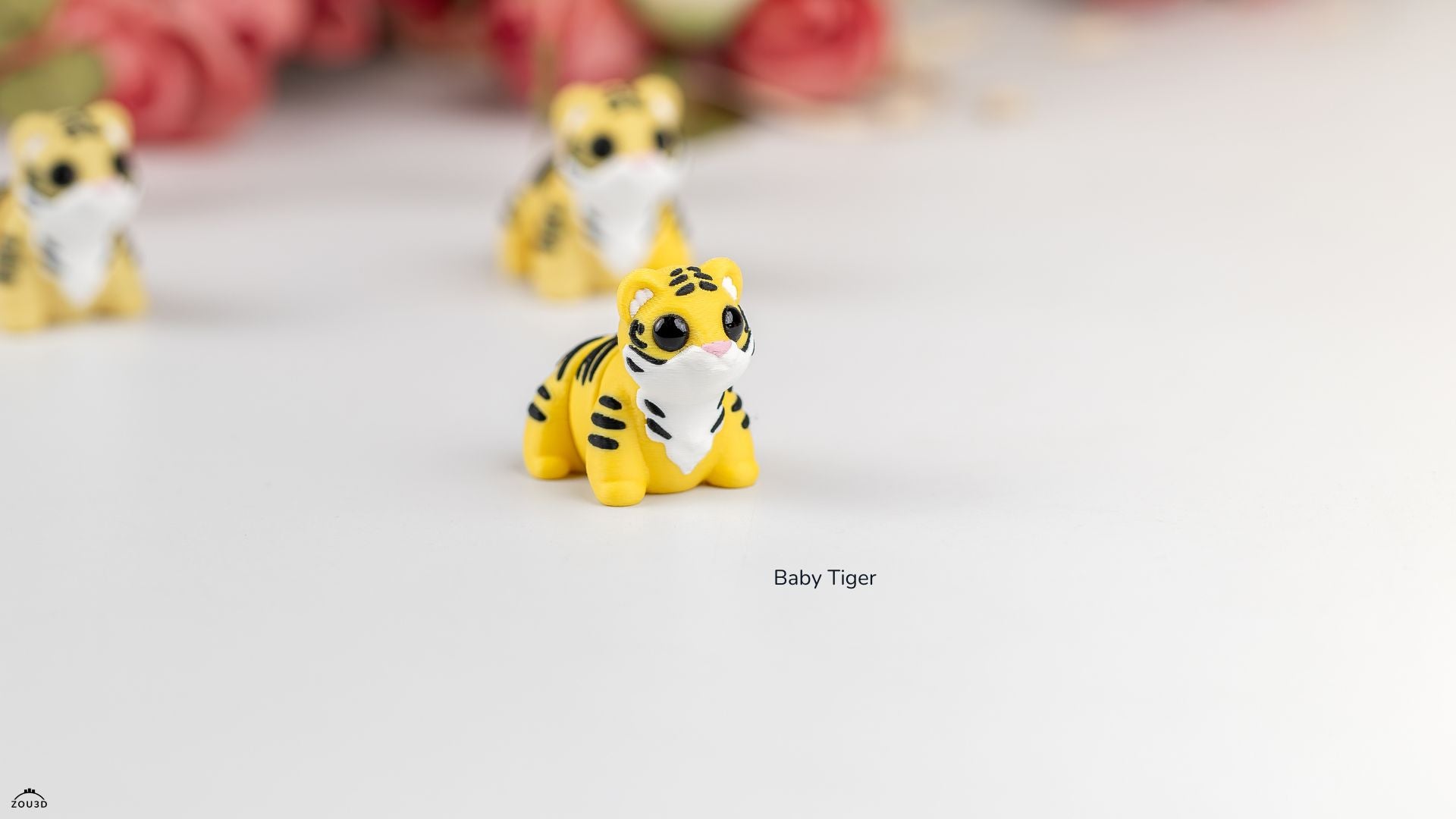 Baby Tiger - Figurina 3D