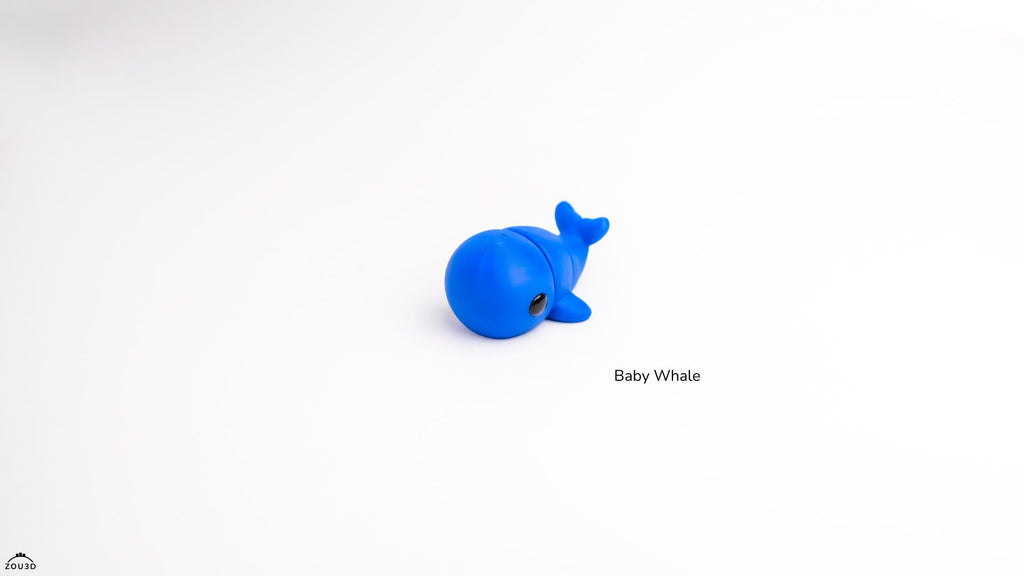 Baby Whale - Figurina 3D