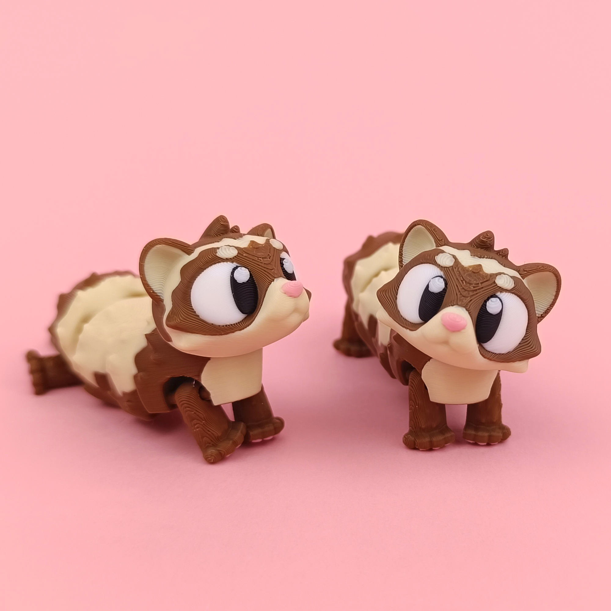 Flexi Ferret - Figurina 3D Dihor Kawaii Articulat