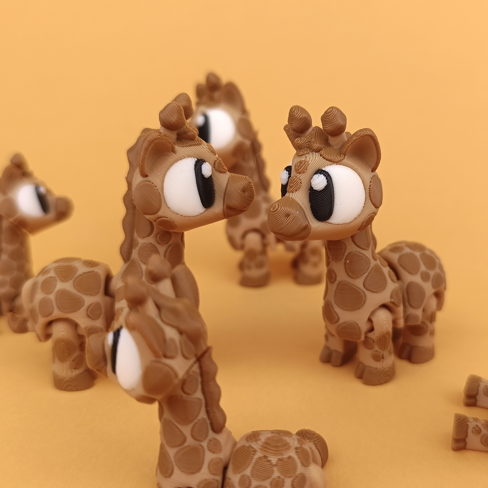 Giraffe - Figurina 3D Girafa Kawaii