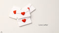 Love Letter - Breloc 3D Scrisoare de Dragoste
