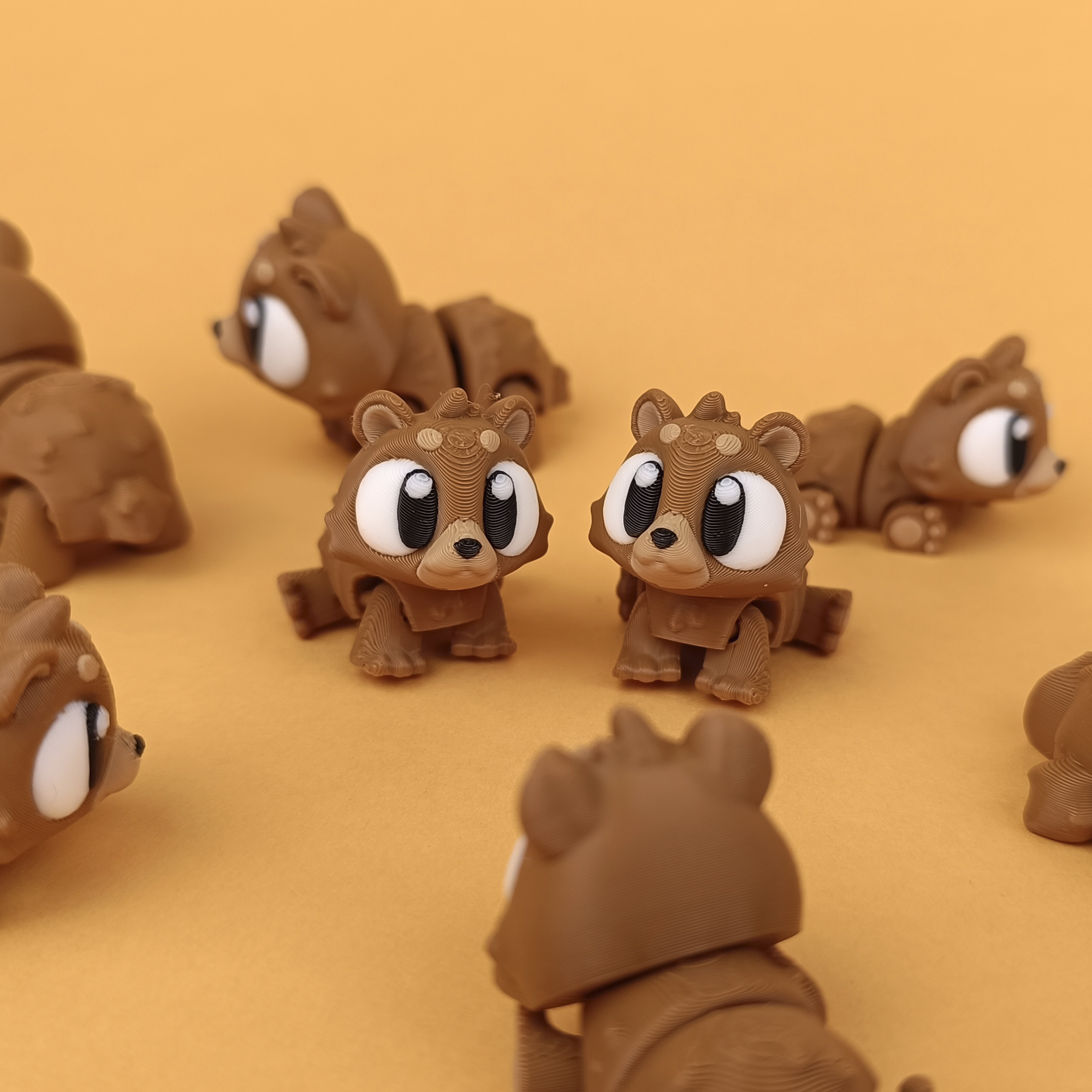 Mini Bear - Figurina 3D Ursulet Articulat
