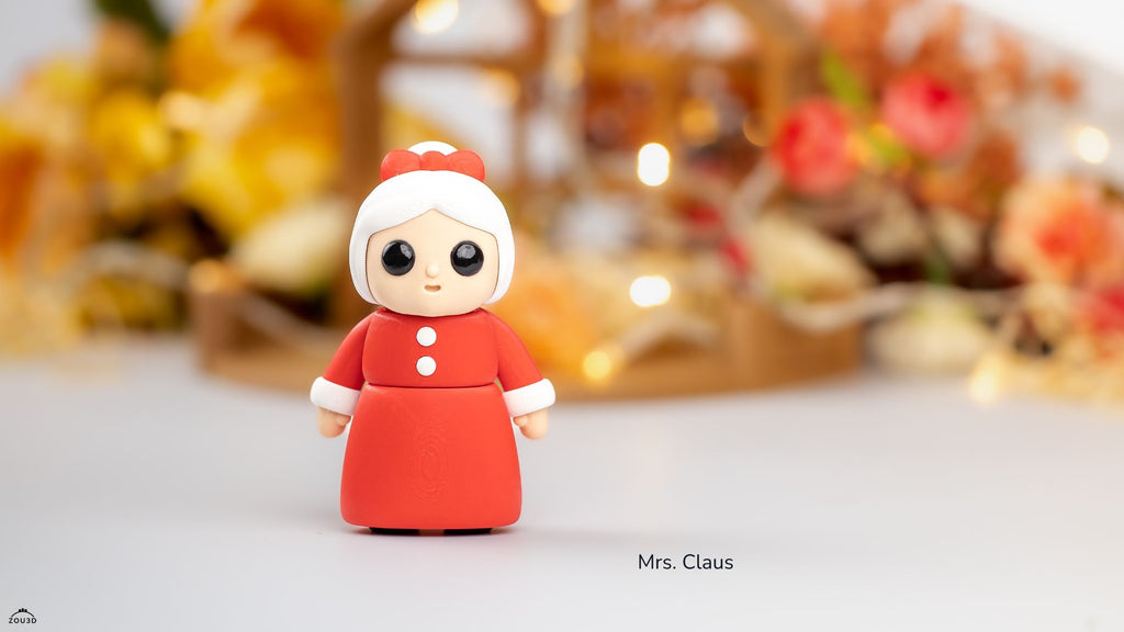 Mrs. Claus - Figurina 3D