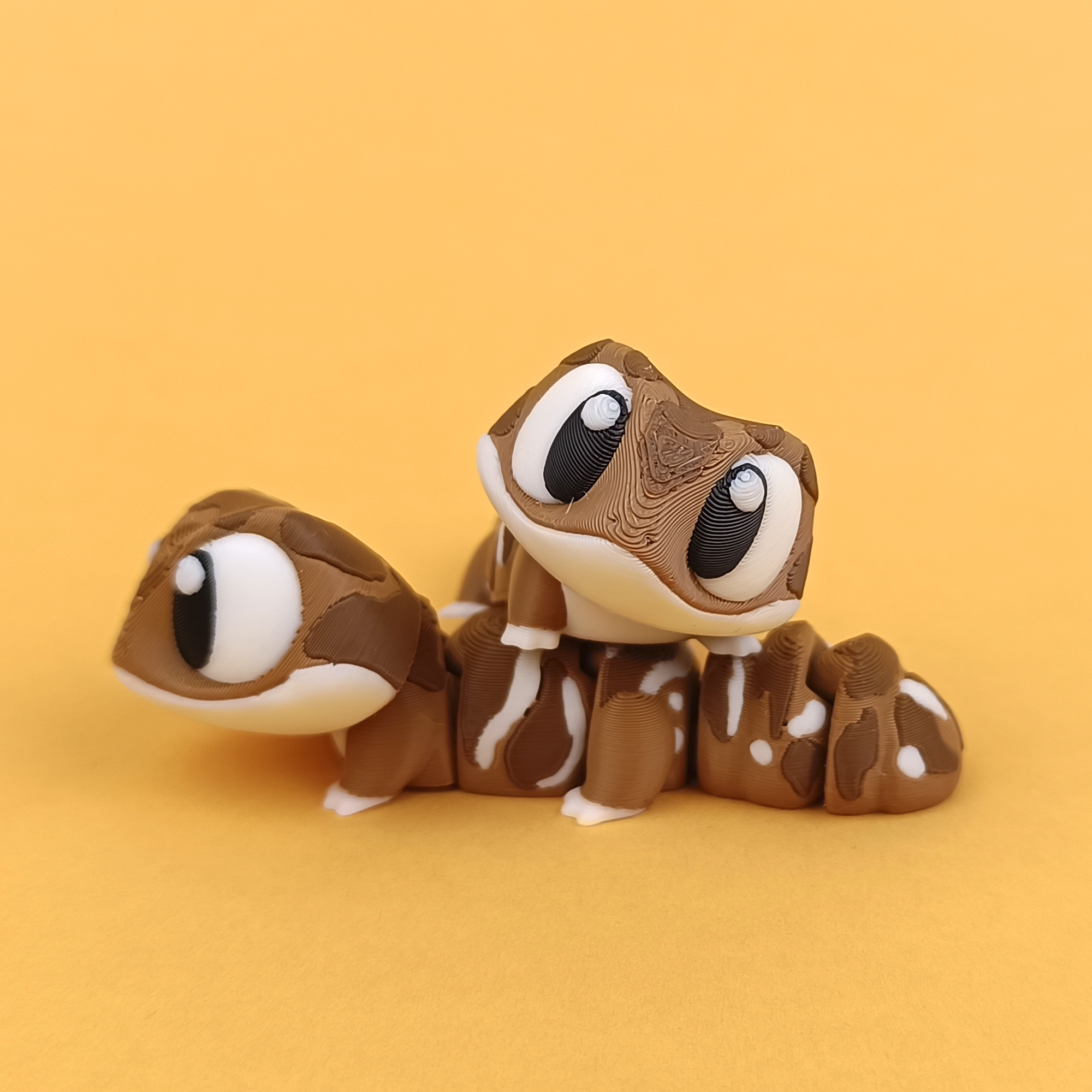 Flexi Gecko - Figurina 3D Gecko Kawaii Articulat
