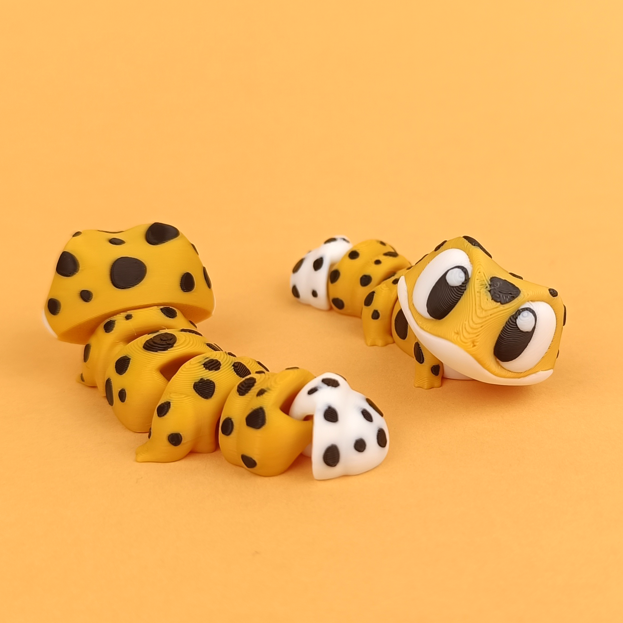 Flexi Gecko - Figurina 3D Gecko Kawaii Articulat