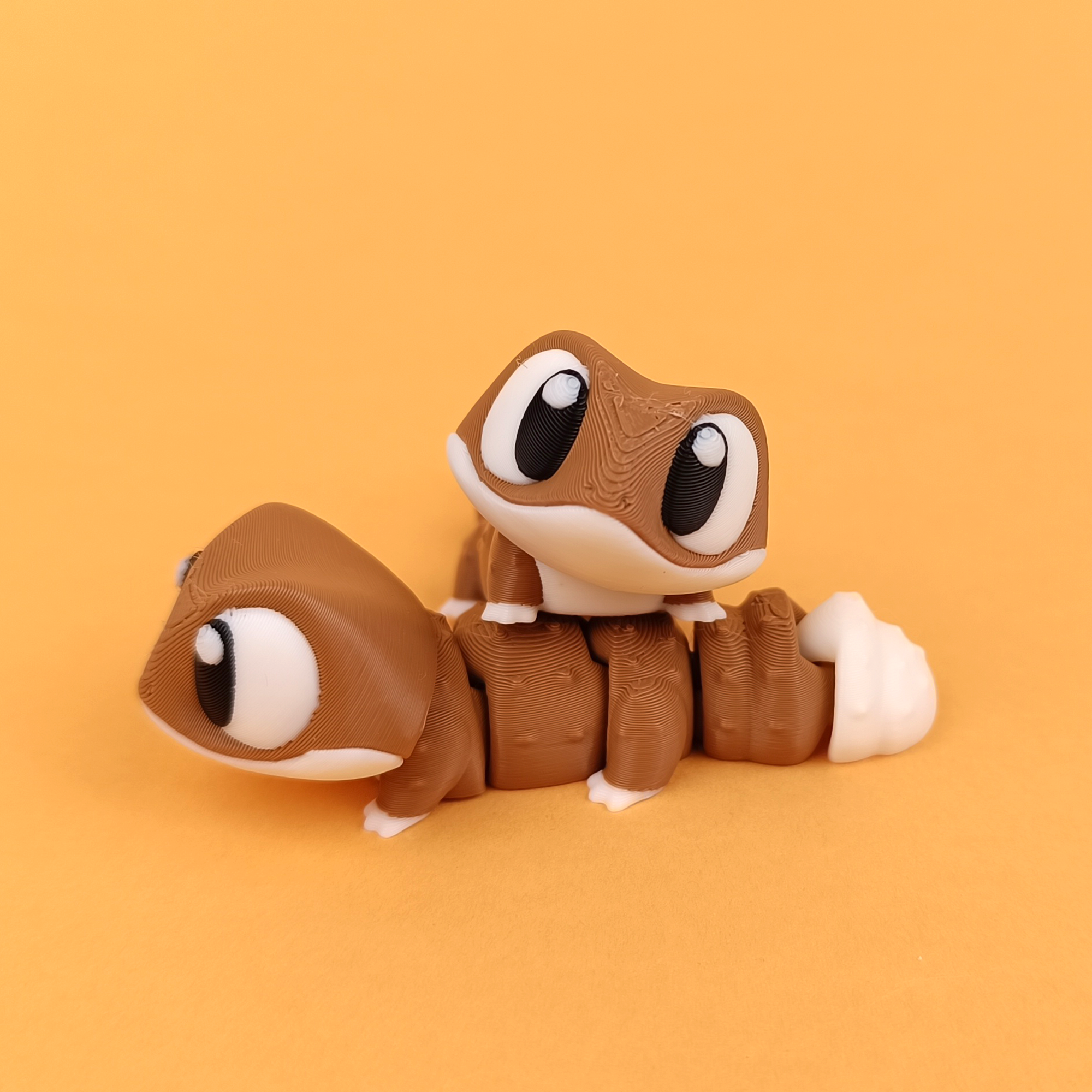 Flexi Gecko - Figurina 3D Gecko Kawaii Articulat