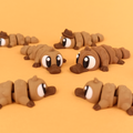 Flexi Platypus - Figurina 3D Ornitorinc Kawaii Articulat