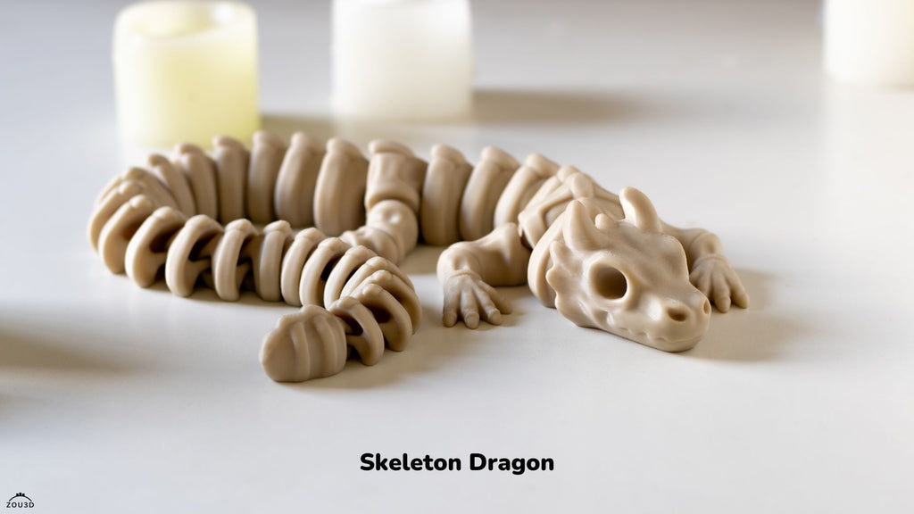 Skeleton Dragon - Figurina 3D Dragon Articulat