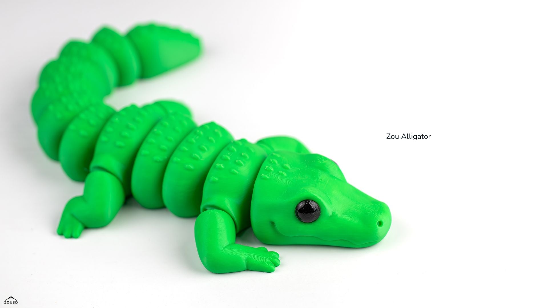 Zou Alligator - Figurina 3D Articulata