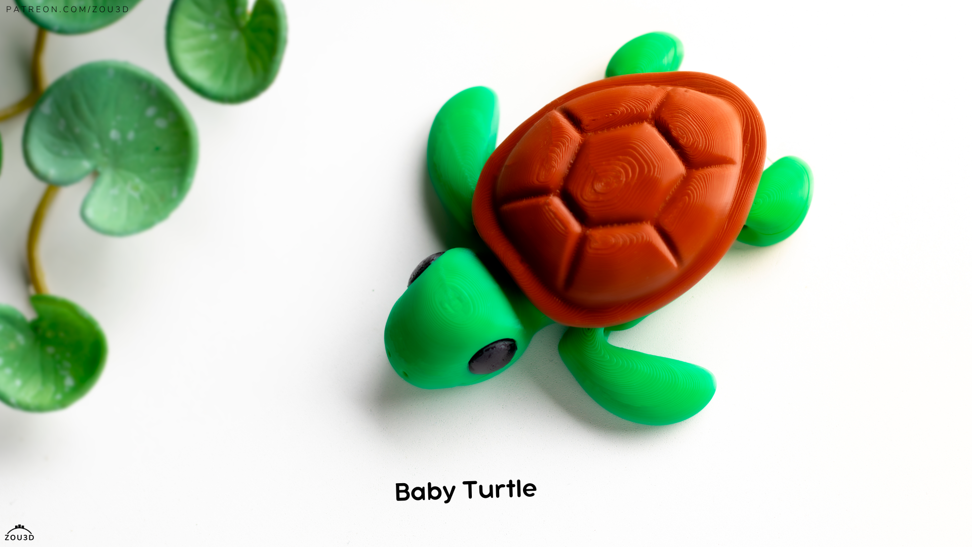 Baby Turtle - Figurina 3D